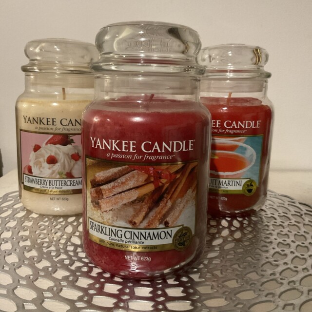 Yankee Candle Sparkling Cinnamon Large Jar 623g