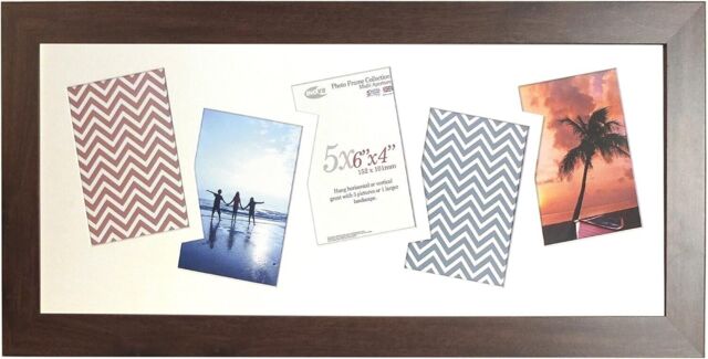 "Inov8 British Made Orchard Dark Oak Traditional Photo Frame 25x10"""
