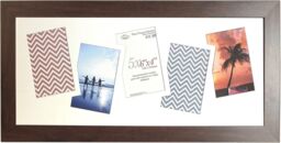 "Inov8 British Made Orchard Dark Oak Traditional Photo Frame 25x10"""