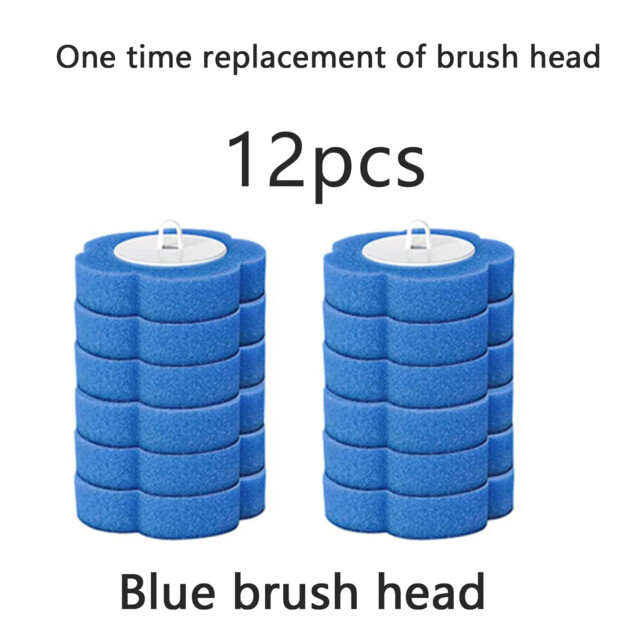 Disposable Toilet Brush Set, No-clean Required, Comes With Toilet