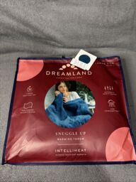 Dreamland 16709 Snuggle Up Heated Throw Intelliheat Large Electric