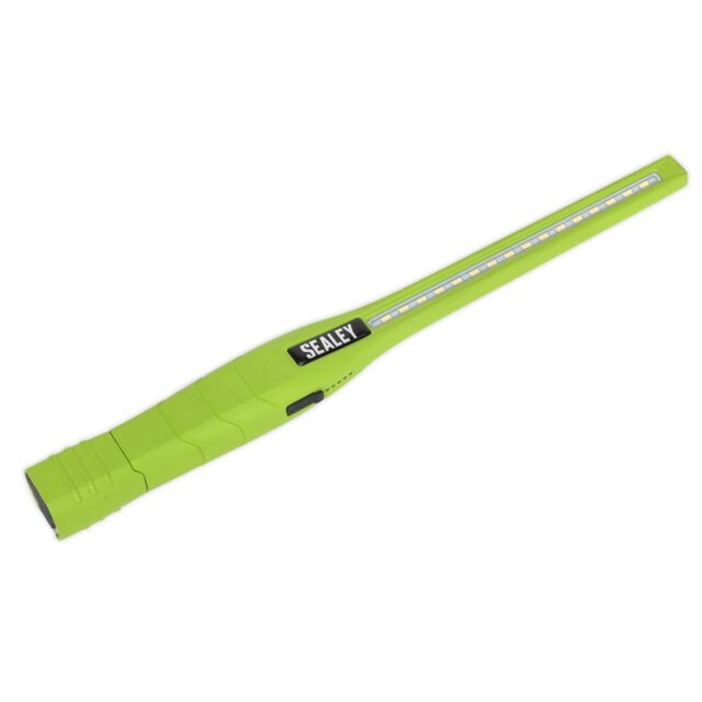 Sealey Led3604g Rechargeable 360° Slim Inspection Lamp 16 Smd Led 1w