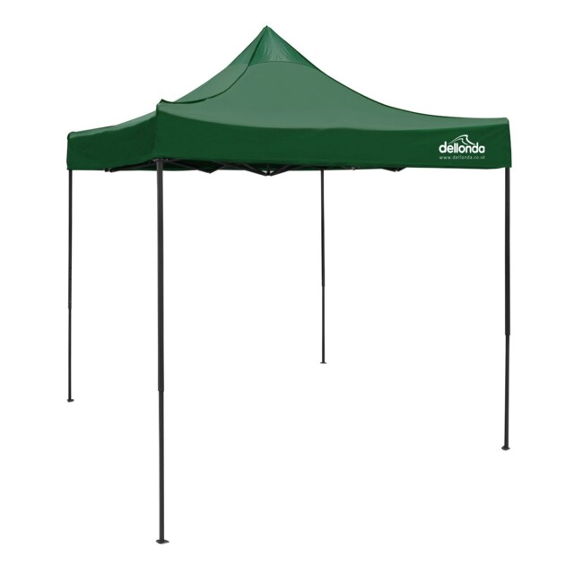 Dellonda Premium 2x2m Pop-up Gazebo Fabric Dark Green Canopy - Dg128