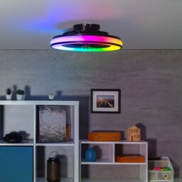 Kanlux Plave Led Ceiling Fan Light – Rgb & Cct, Remote, 48w,