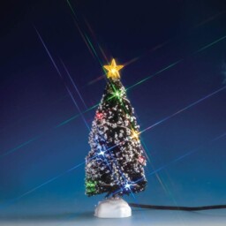 Lemax Medium Evergreen Tree - Multi Colour Lights, B/o(4.5v)