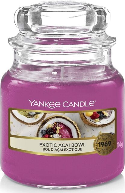 Yankee Candle Exotic Acai Bowl Home Inspiration Small Jar 3.7oz 104g