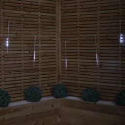 Premier Led Shower Lights - Bright Imitation Snowing Effect (5 X 50cm)