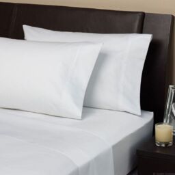 Super King Bed Size Plain 800 Thread Egyptian Cotton 16'' Fitted Sheet