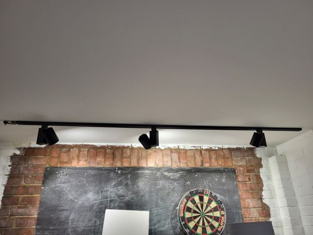Jcc Single Circuit Track Lighting Kit,8ft X 4ft X 2ft Rigid,complete