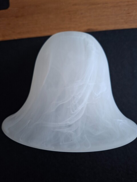 Classic Murano Frosted Glass Ceiling Wall Light Lamp Shades. Box Of 6.