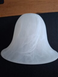 Classic Murano Frosted Glass Ceiling Wall Light Lamp Shades. Box Of 6.