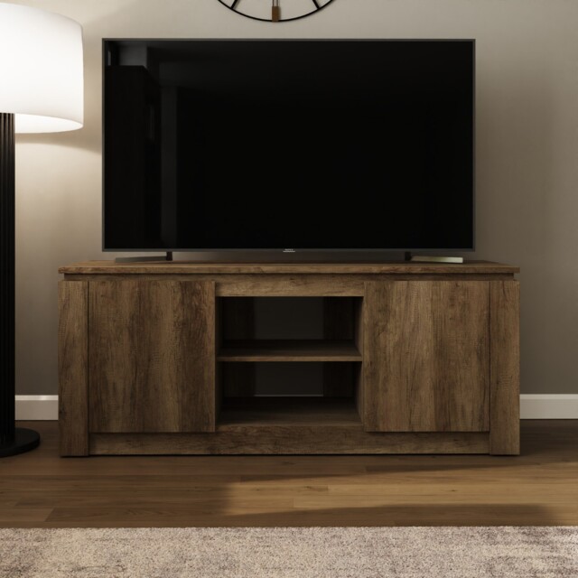 Canyon Oak Tv Unit Grey Oak