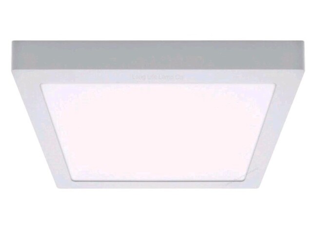 Ra 15w Led Square Surface Mount Ceiling Panel Down Light 190mm Natural