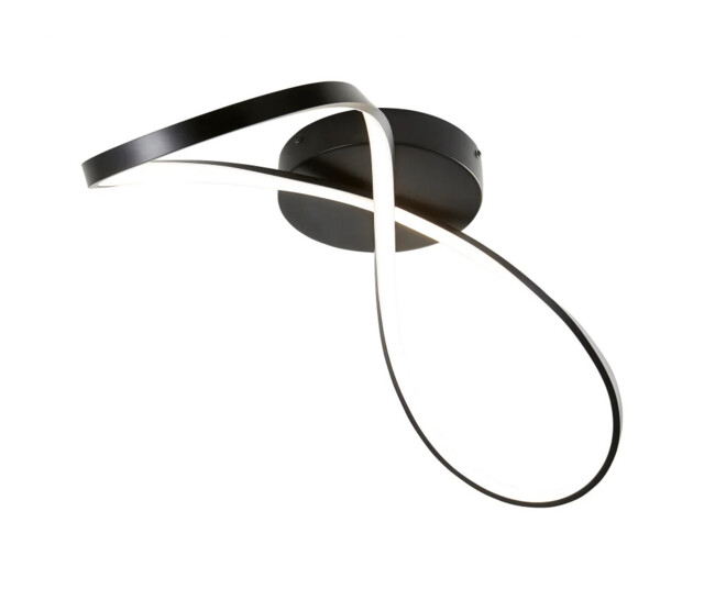 Bathroom Light Black Dafni Led Matt Ip44 Spa Spa-36130-mblk