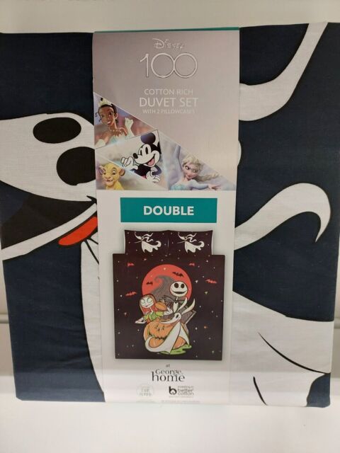 Disney Nightmare Before Christmas Reversible Double Size Duvet
