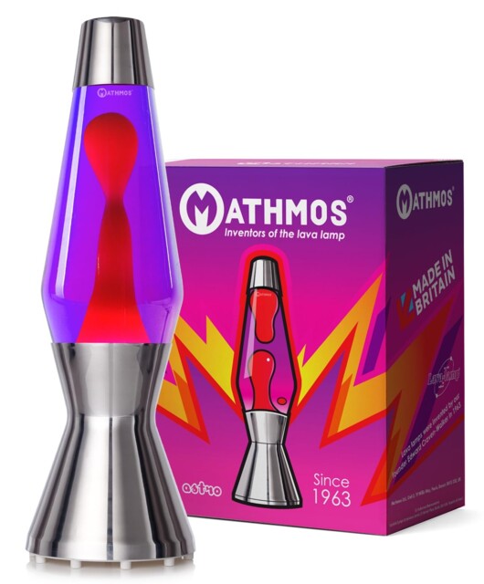 Astro Lava Lamp The Original Violet/red