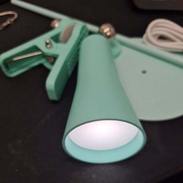 Auraglow 3in1 Rechargeable Desk Lamp Ag656bl Touch Control Dimming
