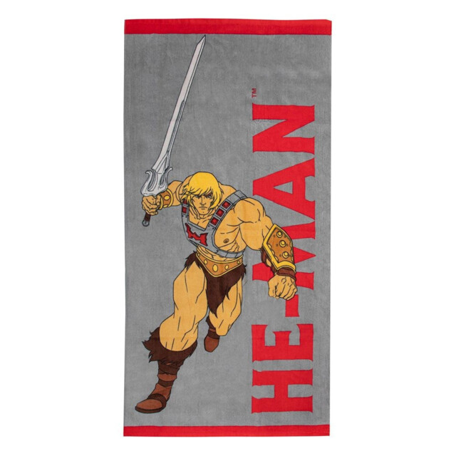 Masters Of The Universe He-man Beach Towel Motu 70cm By 140cm Motu