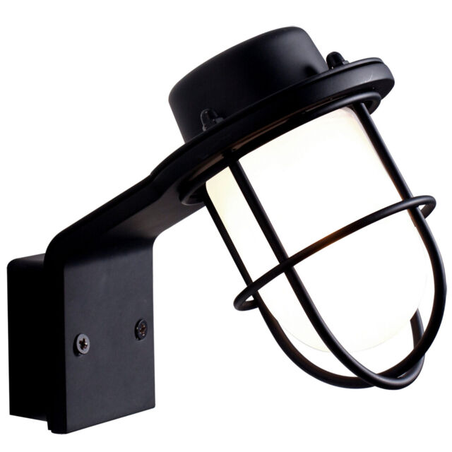 Designers Nordic Danish Wall Light Marina Nordlux Black Lamp Ip44 Bath