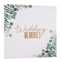 Wedding Photo Album White Green Eucalyptus Perfect Day Memories 200