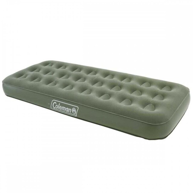 Coleman Comfort Flocked Single Blow Up Inflatable Airbed 188 X 85 X 22