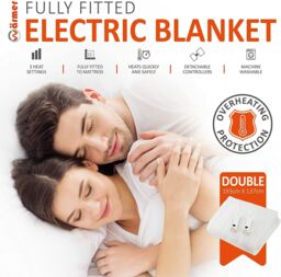 Wärmer Electric Blanket Underblanket Fully Fitted Sheet Overheat