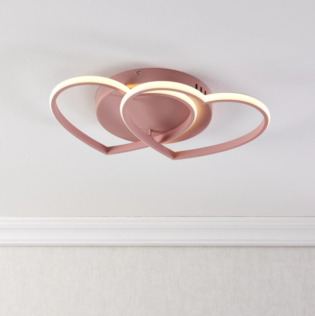 Harbour Studio Heart Integrated Led Ceiling Light Dimmable Warm White