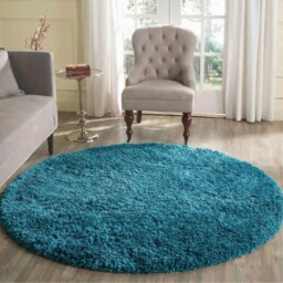 Shaggy Rugs Circular Round Rugs Living Room Soft Pile