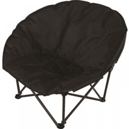 Deluxe Black Padded Folding Outdoor Camping Beach Garden Fishing Moon