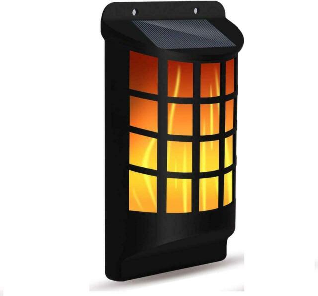 Led Flame Torch Dancing Flickering 60 Led Wall Light Outdoor Garden