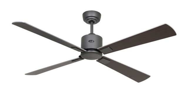 "Dc Ceiling Fan With Remote Indoor Fan Eco Neo Grey 132 Cm 52"" Wenge"