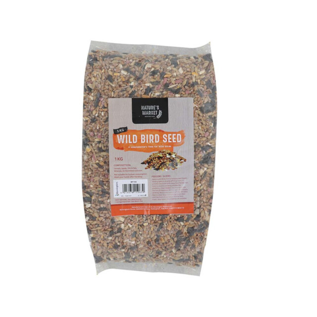Donut Wild Bird Feeder With Seed High Energy Treats Hanging Garden