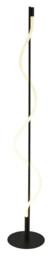 Floor Light Black Serpent Led Matt Searchlight 57213bk