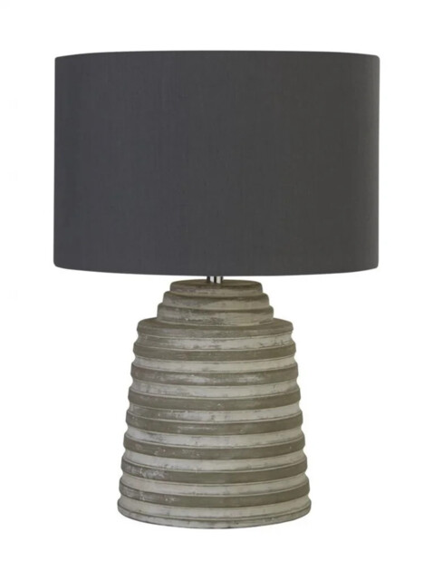 Table Light Grey Liana Searchlight 9621gy