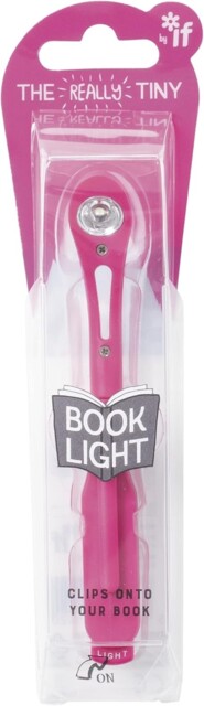 If Really Tiny Book Light (pink) Â Compact Reading Lights For Books In