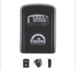Henry Squire Combination Key Safe Padlock 4 Wheel Keykeep1