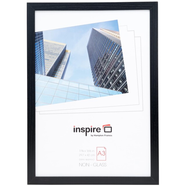 Hampton Frames Oxford A3 (29.7 X42cm) Black Picture 29.7 X 42 Cm,