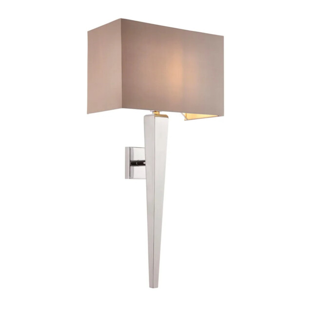 Wall Light Silver Moreto Chrome Endon Moreto-1wbch