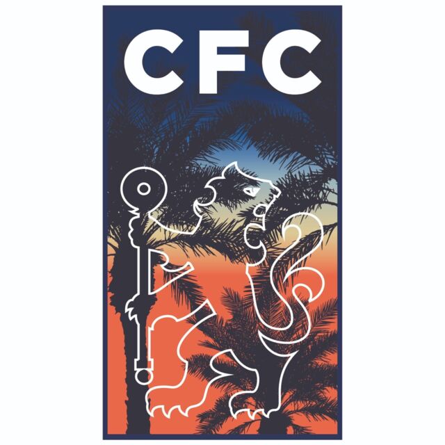 Chelsea Towel Hawaiian Limited Edition Football Officially