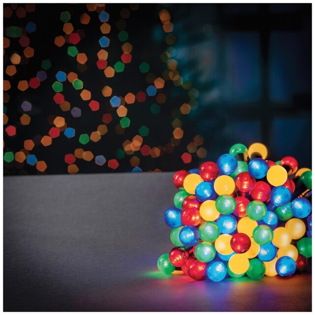 100 Led Pearl Berry Lights Multi Lv161427m (premier) Qty X 1