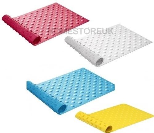 Bubble Bath Bathroom Shower Mat Rug Anti Non Slip Suction Cups Rubber