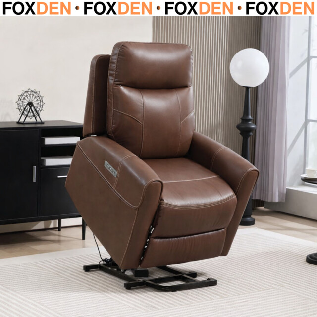 Recliner Chair Pu Leather Built-in Footrest W/ Usb Port & Remote