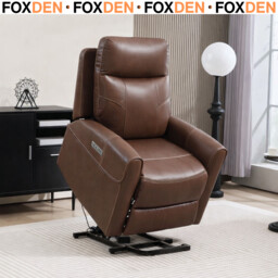 Recliner Chair Pu Leather Built-in Footrest W/ Usb Port & Remote