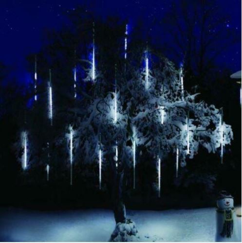 Premier Christmas Lights Decoration Chaser Icicle 24 Led In Outdoor