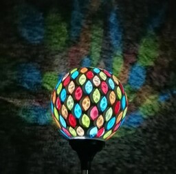 Solar Garden Light Ball Led Waterproof Colour Changing Outdoor Lamp
