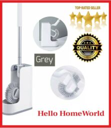 Toilet Brush - Holder Silicone Hica Toilet Brush Deep Cleaning ✨✨great