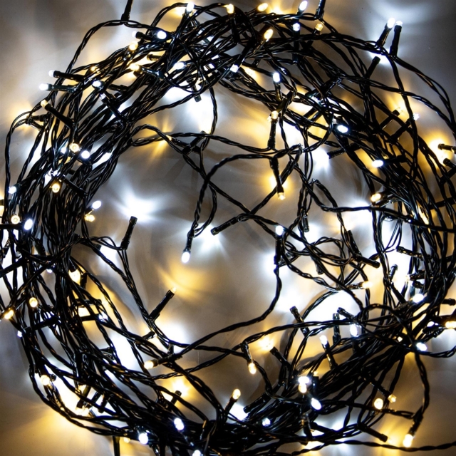 Christmas Fairy Light 750led String Mains Plug-in Outdoor Garden Xmas