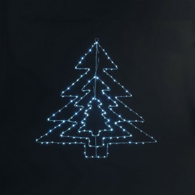 Christmas Led Fairy Lights, Stars, Snowflakes, Tree, Outdoor One Stop
