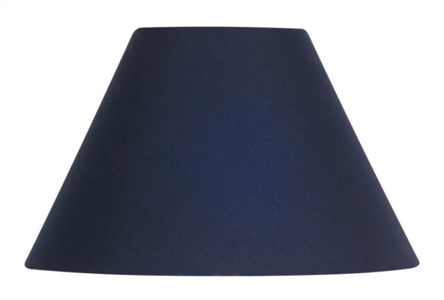 "Lampshade Blue 5.5"" Coolie Navy Premium Cotton 140mm Oaks Lighting"