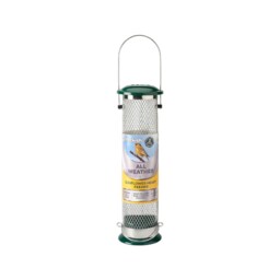 Peckish Large All Weather Sunflower Heart Metal Bird Feeder Garden
